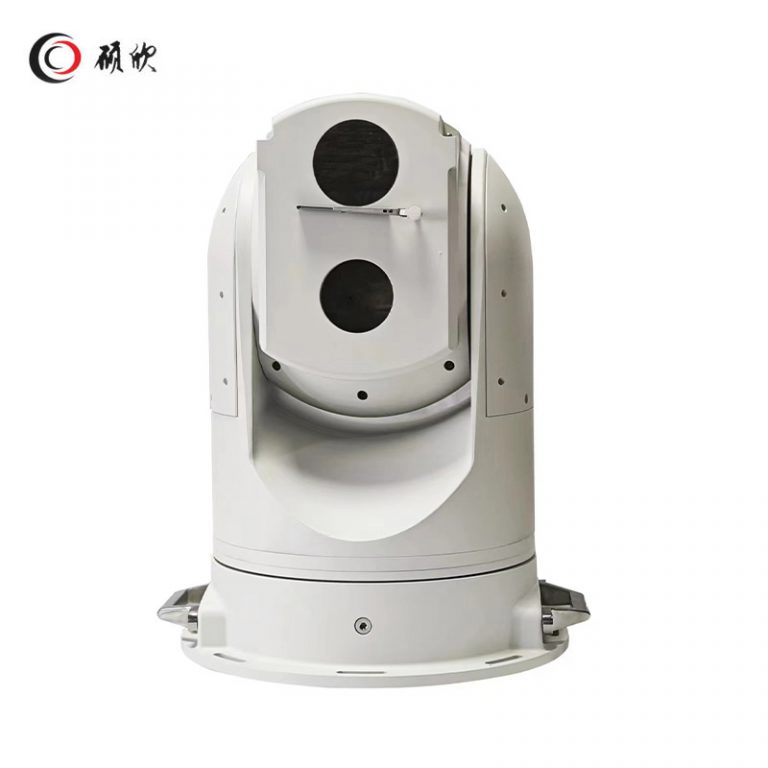Gyro stabilized photoelectric marine PTZ camera