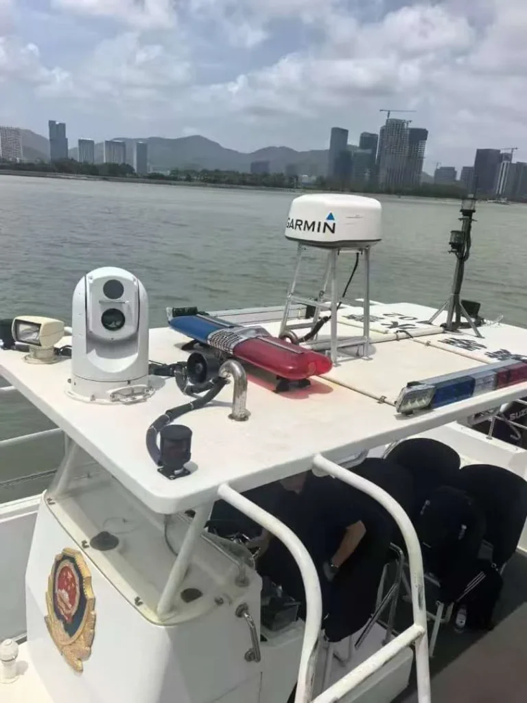 1-Gyro stabilized photoelectric high-definition pan tilt camera