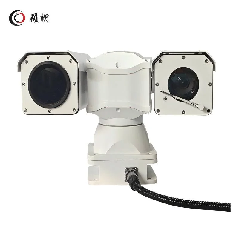 Bi-spectral long range thermal imaging PTZ camera