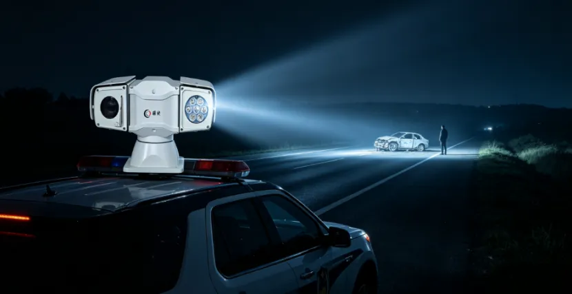 Why 150m Night Vision Matters for Police & Emergency Vehicles