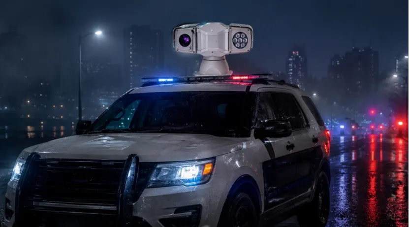 Best Night Vision Vehicle PTZ Camera for Law Enforcement