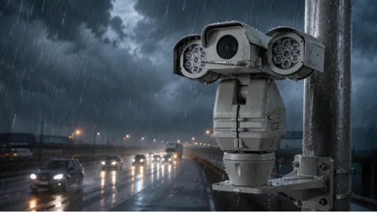 IP66 Outdoor PTZ Camera for Harsh Weather Road Surveillance