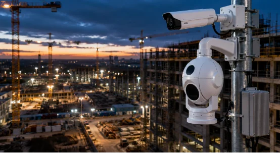 PTZ vs. Fixed Cameras for Construction Site Security